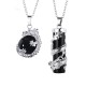 Dragon Wrapped Gemstone Couple Necklace Pendant Dragon Wrapped Gemstone Couple Necklace Pendant
