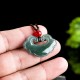 Green Jade Chinese Lock Luck Necklace Pendant Green Jade Chinese Lock Luck Necklace Pendant