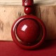 Cinnabar Om Mani Padme Hum PiXiu Blessing Necklace Pendant Cinnabar Om Mani Padme Hum PiXiu Blessing Necklace Pendant