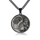 Tiger Dragon Titanium Steel Chain Necklace Tiger Dragon Titanium Steel Chain Necklace