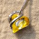 Love Heart Birthstone Healing Energy Necklace Love Heart Birthstone Healing Energy Necklace