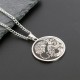 Tiger Dragon Titanium Steel Chain Necklace Tiger Dragon Titanium Steel Chain Necklace