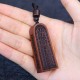 Lightning Struck Jujube Wood Taoist Luck Necklace Lightning Struck Jujube Wood Taoist Luck Necklace