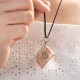 990 Silver Heart Sutra Mantra Peace Necklace 990 Silver Heart Sutra Mantra Peace Necklace