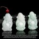 Jade God of Wealth Caishen Ingot Luck Pendant