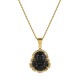 18K Gold Filled Laughing Buddha Jade Luck Necklace 18K Gold Filled Laughing Buddha Jade Luck Necklace