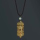 Tibet Green Sandalwood Om Mani Padme Hum Necklace Tibet Green Sandalwood Om Mani Padme Hum Necklace