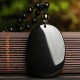 Black Obsidian Koi Fish Fulfillment Necklace Black Obsidian Koi Fish Fulfillment Necklace