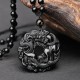 Black Obsidian Peace Pixiu Purification Pendant Black Obsidian Peace Pixiu Purification Pendant