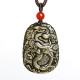 Gold Sheen Obsidian Dragon Success Necklace Gold Sheen Obsidian Dragon Success Necklace
