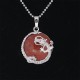 Chinese Dragon Quartz Crystal Healing Necklace Chinese Dragon Quartz Crystal Healing Necklace