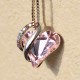 Love Heart Birthstone Healing Energy Necklace Love Heart Birthstone Healing Energy Necklace