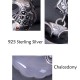 Silver Chalcedony Koi Fish Luck Pendant Silver Chalcedony Koi Fish Luck Pendant