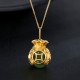 Feng Shui Money Bag Jade Pendant Necklace