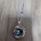 Tibetan Copper Dragon Strength Necklace Pendant