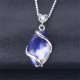Marquise Crystal Stone Charm Necklace Pendant Marquise Crystal Stone Charm Necklace Pendant