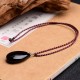 Gold Sheen Obsidian Water Drop Necklace Gold Sheen Obsidian Water Drop Necklace