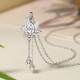 925 Silver Lotus Zircon Enlightenment Necklace 925 Silver Lotus Zircon Enlightenment Necklace