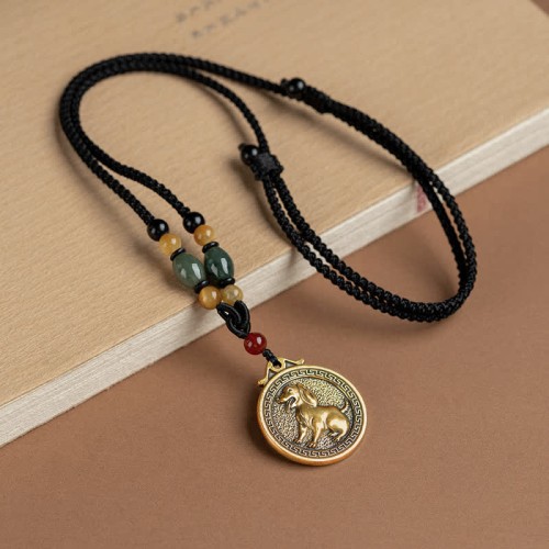 12 Chinese Zodiac Blessing Necklace Pendant 12 Chinese Zodiac Blessing Necklace Pendant