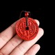 Cinnabar Mountain Ghost Bagua Blessing Necklace Pendant Cinnabar Mountain Ghost Bagua Blessing Necklace Pendant
