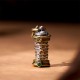 Yin Yang Tower Copper Rotatable Balance Pendant