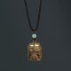 Tibet Green Sandalwood Om Mani Padme Hum Necklace Tibet Green Sandalwood Om Mani Padme Hum Necklace
