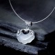 Silver Chalcedony Koi Fish Luck Pendant Silver Chalcedony Koi Fish Luck Pendant