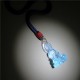 Blue Tathagata Buddha Liuli Crystal Amulet Necklace Blue Tathagata Buddha Liuli Crystal Amulet Necklace