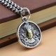 925 Sterling Silver Green Tara Dorje Vajra Necklace 925 Sterling Silver Green Tara Dorje Vajra Necklace