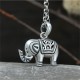 Sterling Silver Elephant Strength Necklace Pendant Sterling Silver Elephant Strength Necklace Pendant