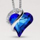 Love Heart Birthstone Healing Energy Necklace Love Heart Birthstone Healing Energy Necklace