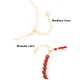 18K Gold Plated Hetian Jade Ruyi Cat Luck Set 18K Gold Plated Hetian Jade Ruyi Cat Luck Set