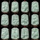 Natural Jade 12 Chinese Zodiac Abundance Amulet Necklace Natural Jade 12 Chinese Zodiac Abundance Amulet Necklace