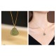 925 Sterling Silver Hetian Jade Cyan Jade Laughing Buddha Necklace Pendant 925 Sterling Silver Hetian Jade Cyan Jade Laughing Buddha Necklace Pendant