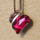 Love Heart Birthstone Healing Energy Necklace Love Heart Birthstone Healing Energy Necklace