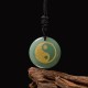 Amethyst Tiger Eye Green Aventurine Yin Yang Necklace Amethyst Tiger Eye Green Aventurine Yin Yang Necklace