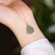 925 Sterling Silver Hetian Jade Cyan Jade Laughing Buddha Necklace Pendant 925 Sterling Silver Hetian Jade Cyan Jade Laughing Buddha Necklace Pendant