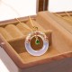 Green Chalcedony Peace Strength Necklace Green Chalcedony Peace Strength Necklace