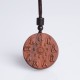Lightning Struck Jujube Wood Bagua Ghost Protection Pendant Lightning Struck Jujube Wood Bagua Ghost Protection Pendant
