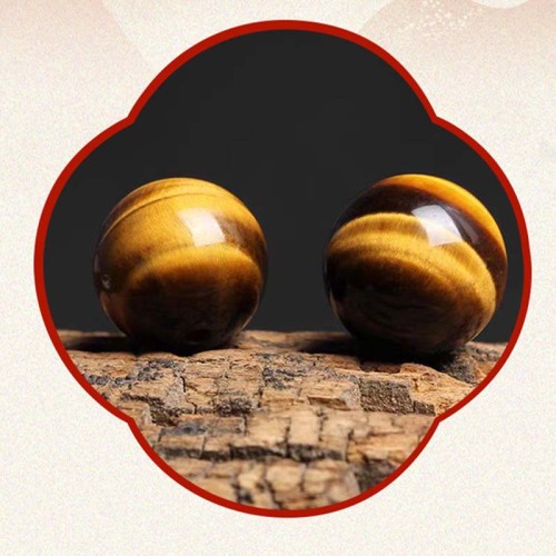 Tiger Eye Cinnabar Bead Protection Pendant