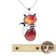 "Save A Cat" Cute Cat Protection Crystal Necklace "Save A Cat" Cute Cat Protection Crystal Necklace