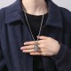 Tibetan Om Mani Padme Hum Rotatable Necklace