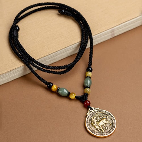 12 Chinese Zodiac Blessing Necklace Pendant 12 Chinese Zodiac Blessing Necklace Pendant