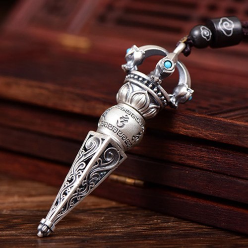 Tibetan Om Mani Padme Hum Wisdom Necklace Tibetan Om Mani Padme Hum Wisdom Necklace