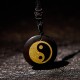 Amethyst Tiger Eye Green Aventurine Yin Yang Necklace Amethyst Tiger Eye Green Aventurine Yin Yang Necklace