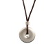 999 Silver Round Peace Buckle Necklace Pendant 999 Silver Round Peace Buckle Necklace Pendant