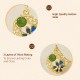 925 Silver Hetian Cyan Jade Flower Luck Necklace Set 925 Silver Hetian Cyan Jade Flower Luck Necklace Set