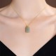 925 Sterling Silver Hetian Jade Cyan Jade Laughing Buddha Necklace Pendant 925 Sterling Silver Hetian Jade Cyan Jade Laughing Buddha Necklace Pendant