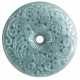 Green Jade Carved Peace Buckle Abundance Pendant Green Jade Carved Peace Buckle Abundance Pendant