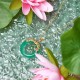 Green Chalcedony Peace Strength Necklace Green Chalcedony Peace Strength Necklace